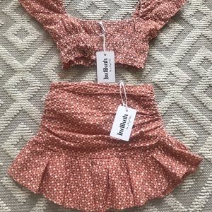 Sundae Muse/ Emily Top and Bottom / Terracotta